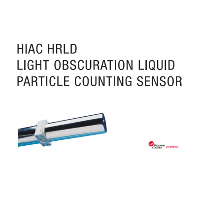 HIAC HRLD透光液体颗粒计数传感器